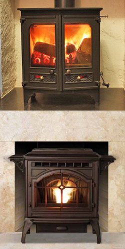 wood stove vs pellet stove